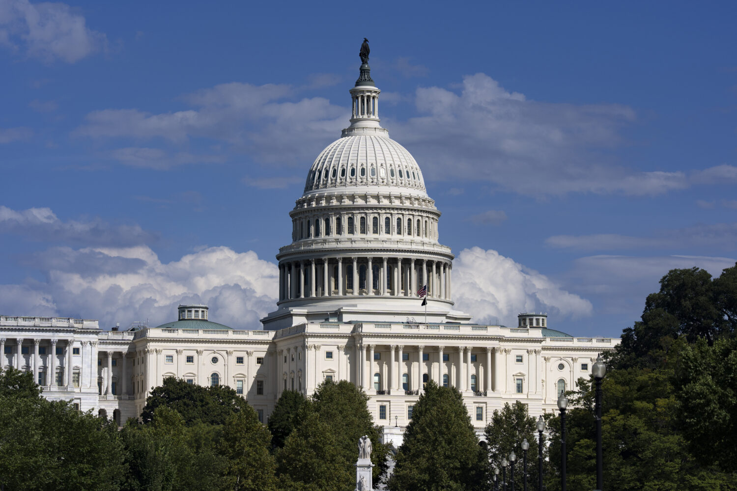 FILE-The Capitol is seen in Washington, Tuesday, Aug. 26, 2025, as Congress is scheduled to return ...