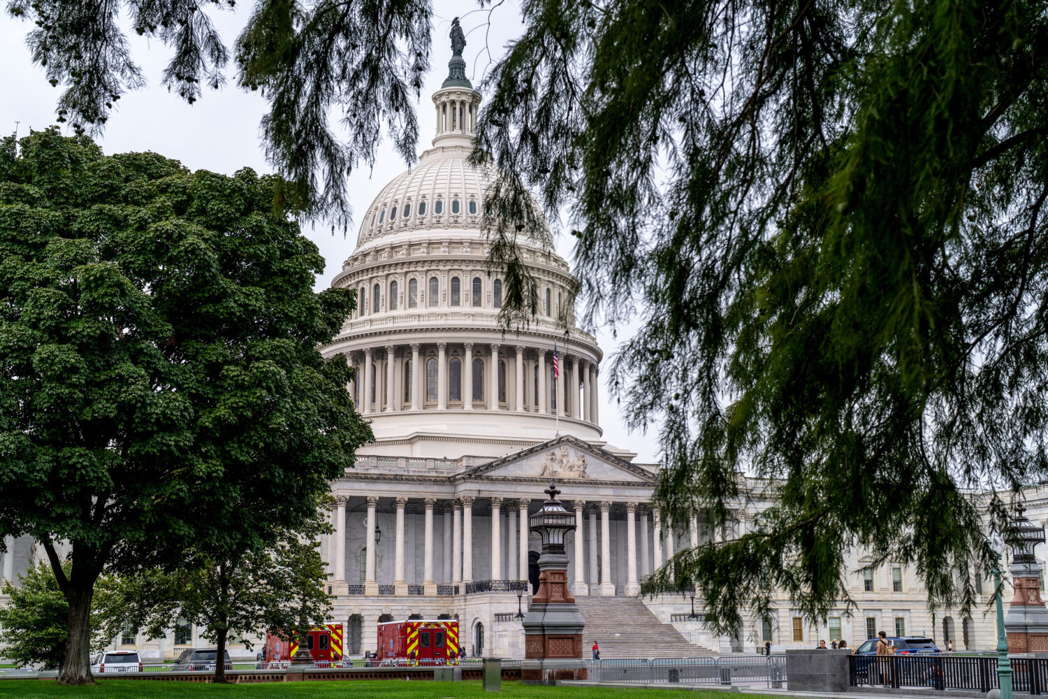 The Capitol in Washington, Wednesday, Sept. 24, 2025, with just days to go before federal money run...