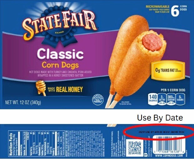 This undated image released by the U.S. Agriculture Department's Food Safety and Inspection Service...