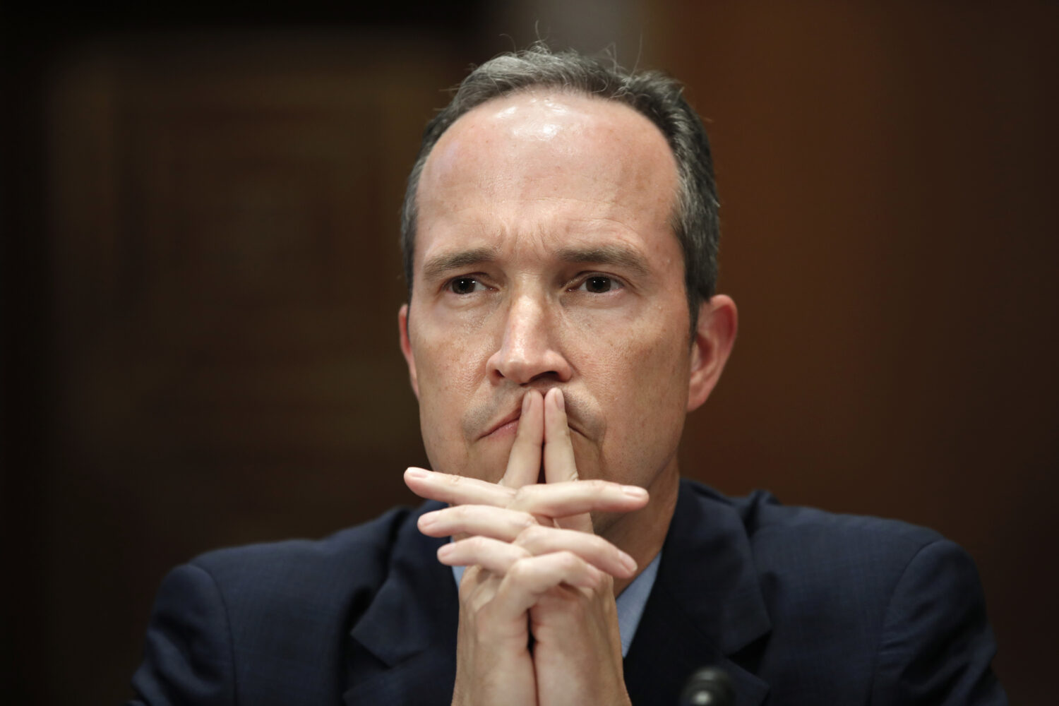 FILE - Jim Walden, a partner at Walden Macht & Haran, attends a Helsinki Commission hearing on the ...