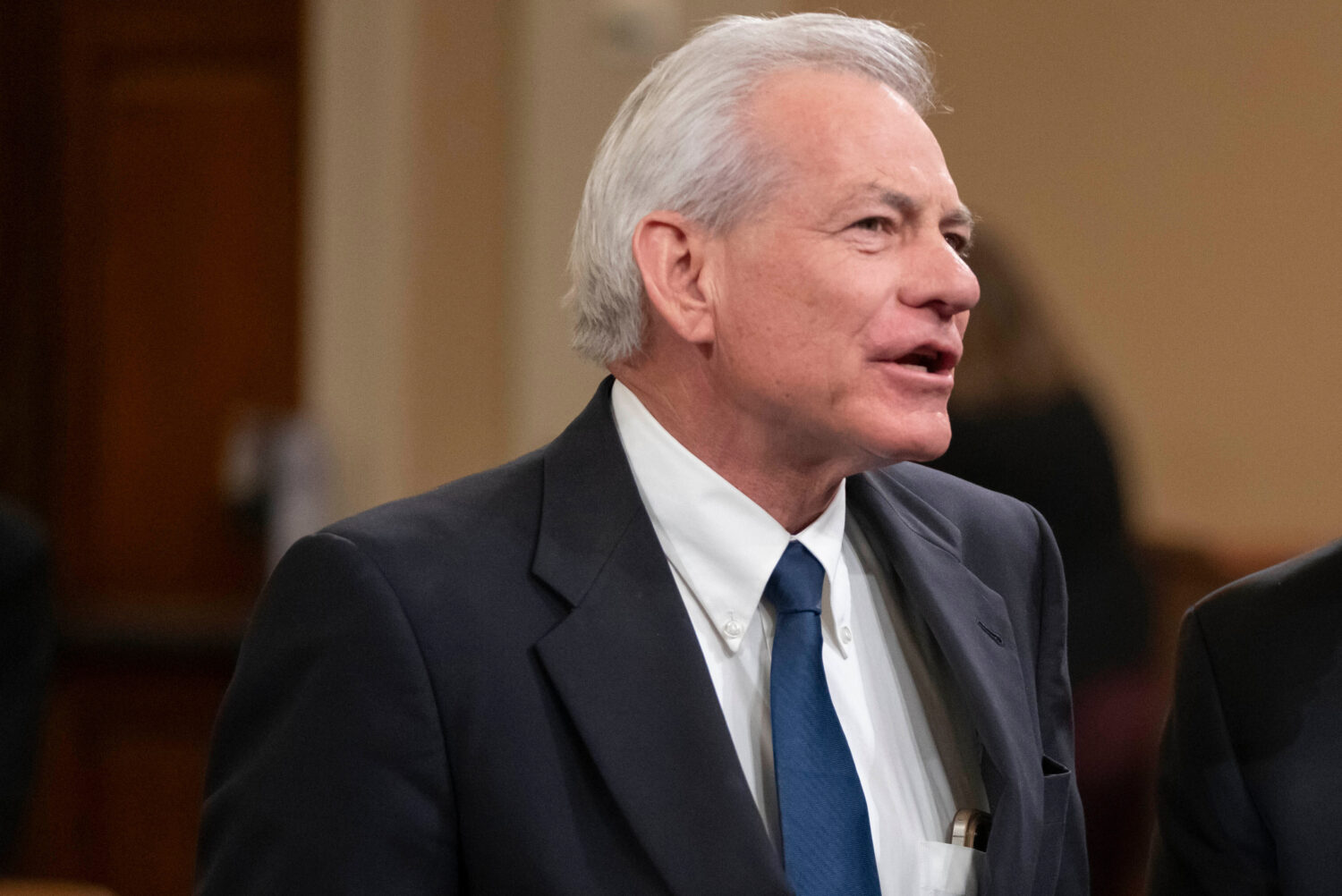 FILE - Rep. David Schweikert, R-Ariz., listens before a hearing of the House Committee on Ways and ...