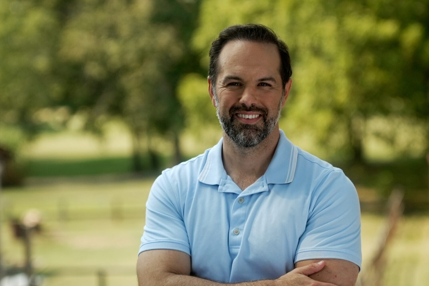 In this photo released by Joel Willett, U.S. Senate candidate Joel Willett poses for a photo on Sep...