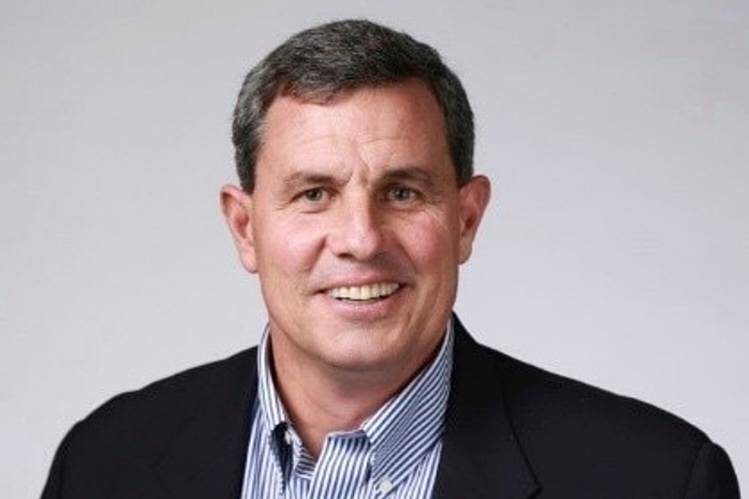 FILE - Republican businessman Bill Berrien, shown in this photo taken in 2018, launched his bid for...
