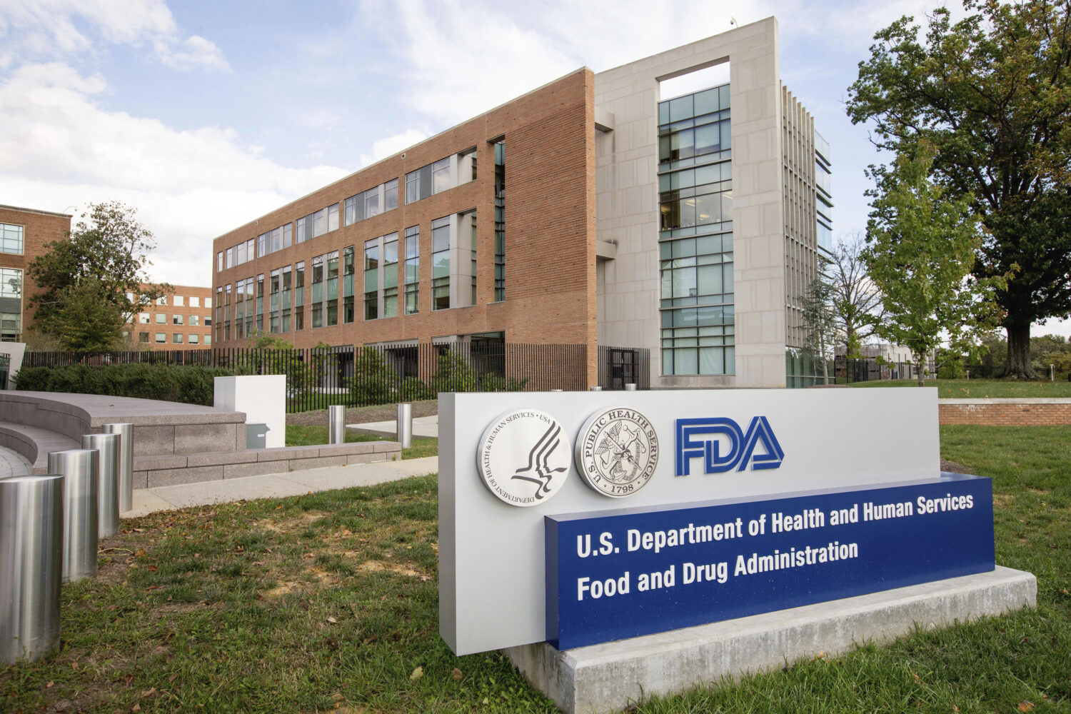 FILE - The U.S. Food and Drug Administration campus in Silver Spring, Md., is photographed on Oct. ...