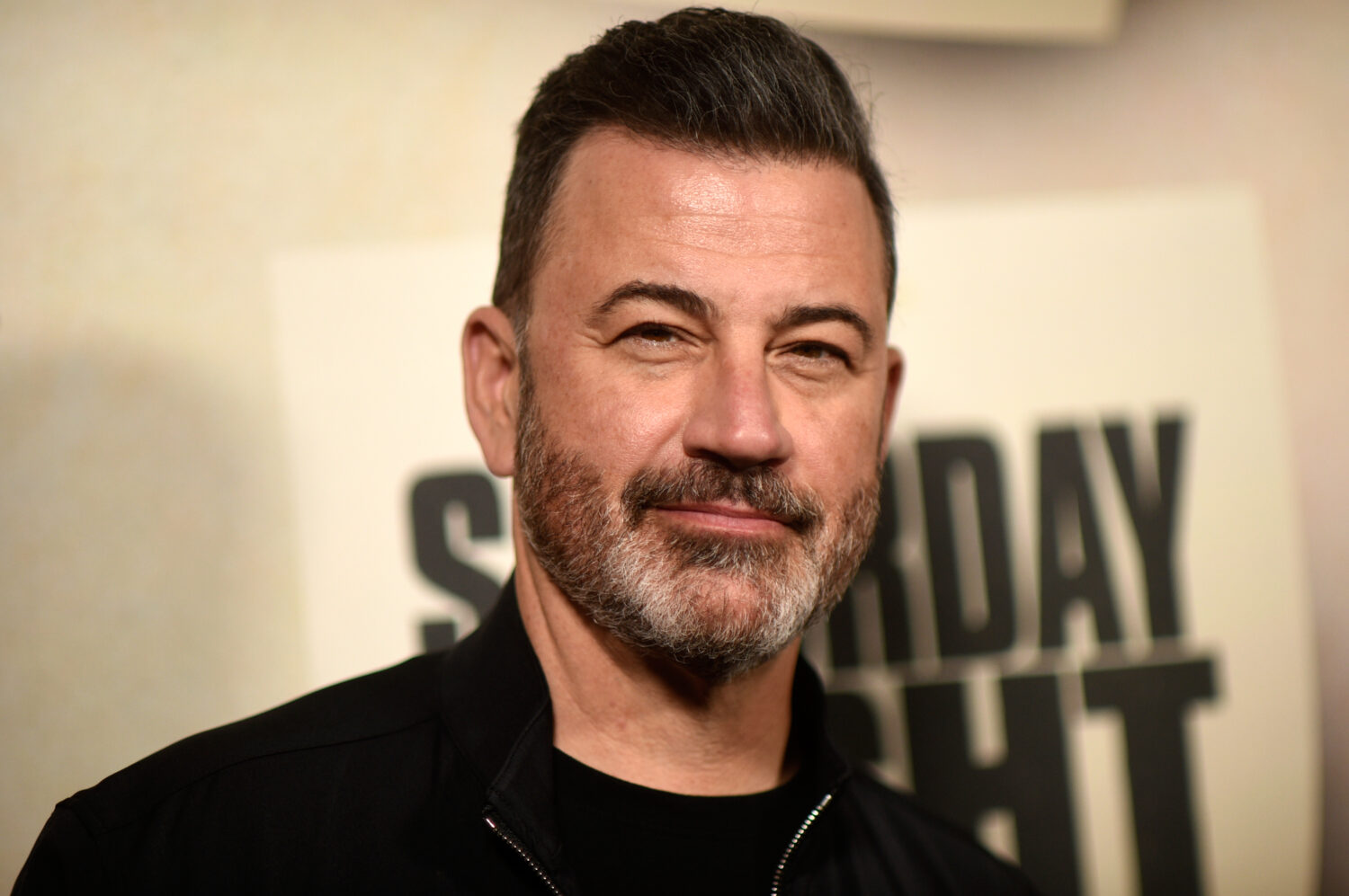 FILE - Jimmy Kimmel arrives for a special screening of the film "Saturday Night" at the Vista Theat...