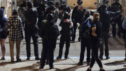 Trump threatened Portland with troops to quell protests. The mayor says it's not needed