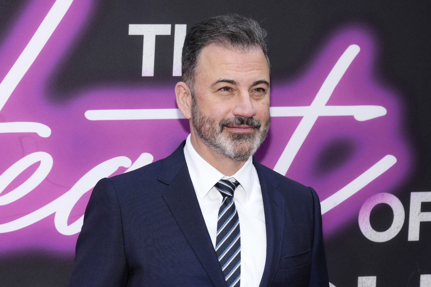 FILE - Jimmy Kimmel attends "The Heart of Rock and Roll" special celebration on April 19, 2024, in ...