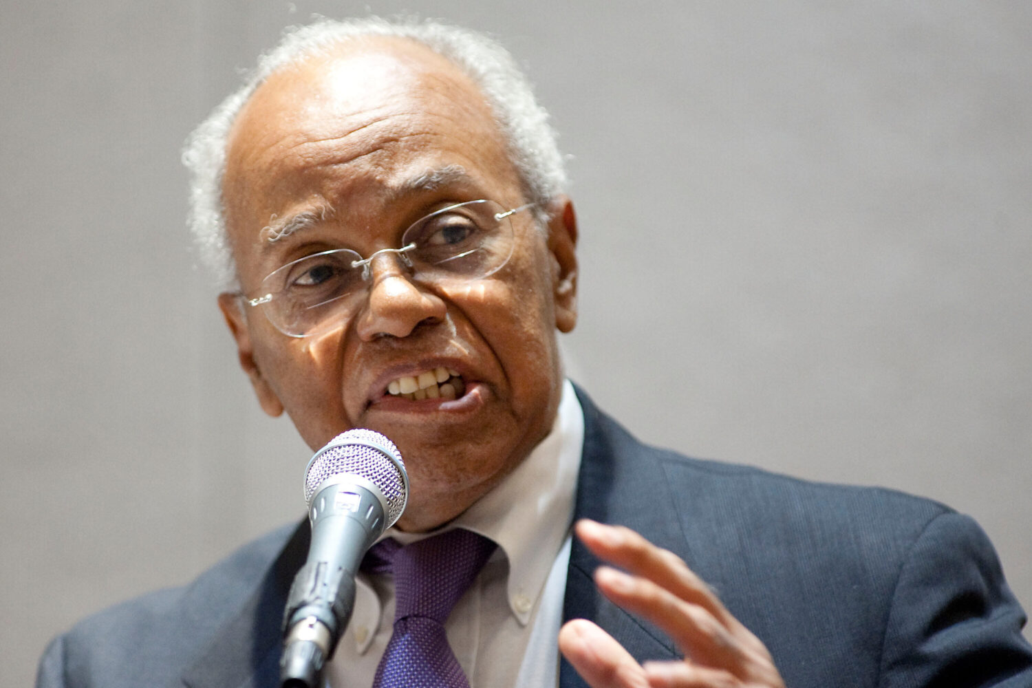 FILE - Joseph McNeil speaks during a AFL-CIO conference in Greensboro, N.C., Jan. 16, 2010. (AP Pho...
