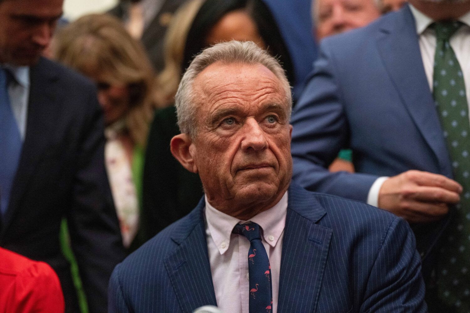 U.S. Secretary of Health and Human Services Robert F. Kennedy Jr. joins Governor Greg Abbott as he ...
