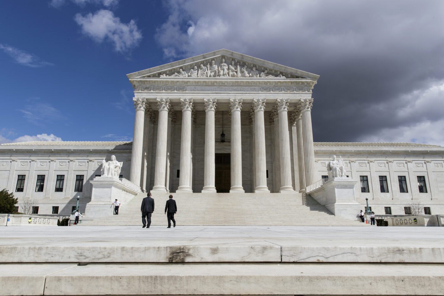 FILE - The Supreme Court Building is seen in Washington on March 28, 2017. (AP Photo/J. Scott Apple...