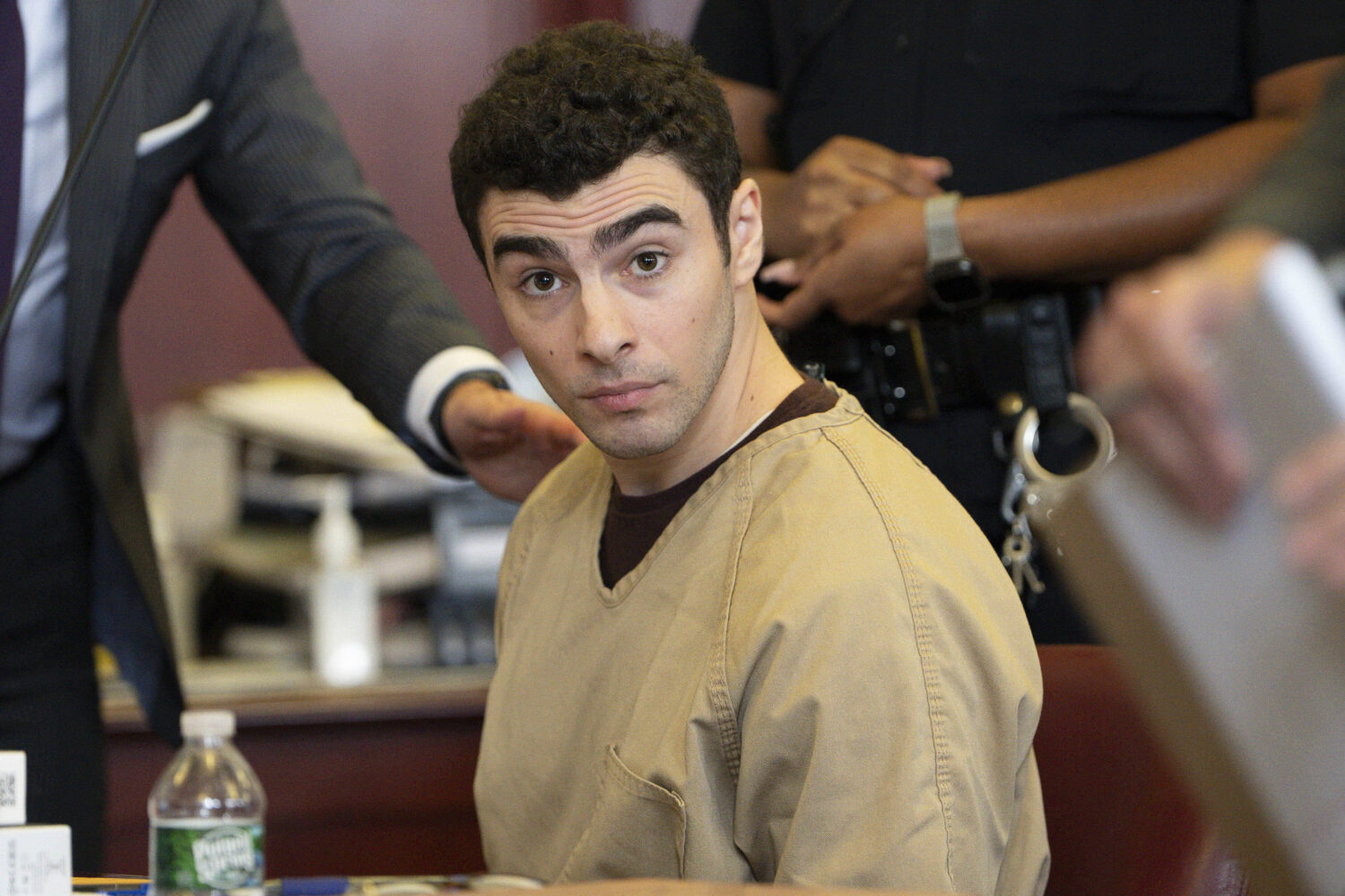 Luigi Mangione, accused of fatally shooting UnitedHealthcare CEO Brian Thompson, appears in Manhatt...
