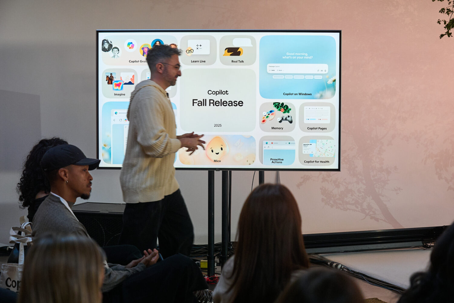 Mustafa Suleyman, the CEO of Microsoft AI, introduces Mico, short for Microsoft Integrated Companio...