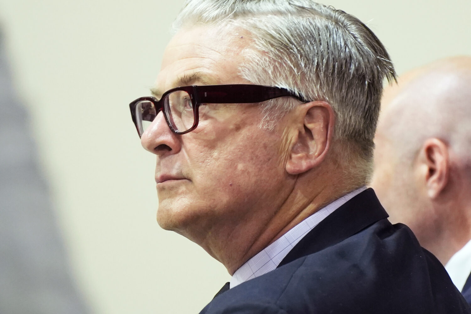 FILE - Actor Alec Baldwin attends his trial on involuntary manslaughter for the 2021 fatal shooting...