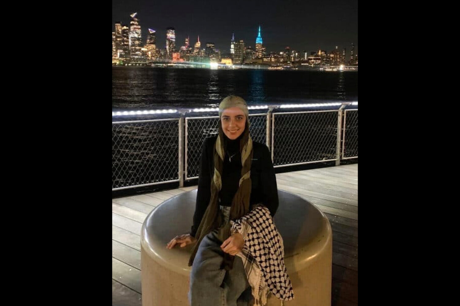 In this undated photo, Leqaa Kordia sits for a portrait in New York. (AP Photo)Credit: ASSOCIATED P...