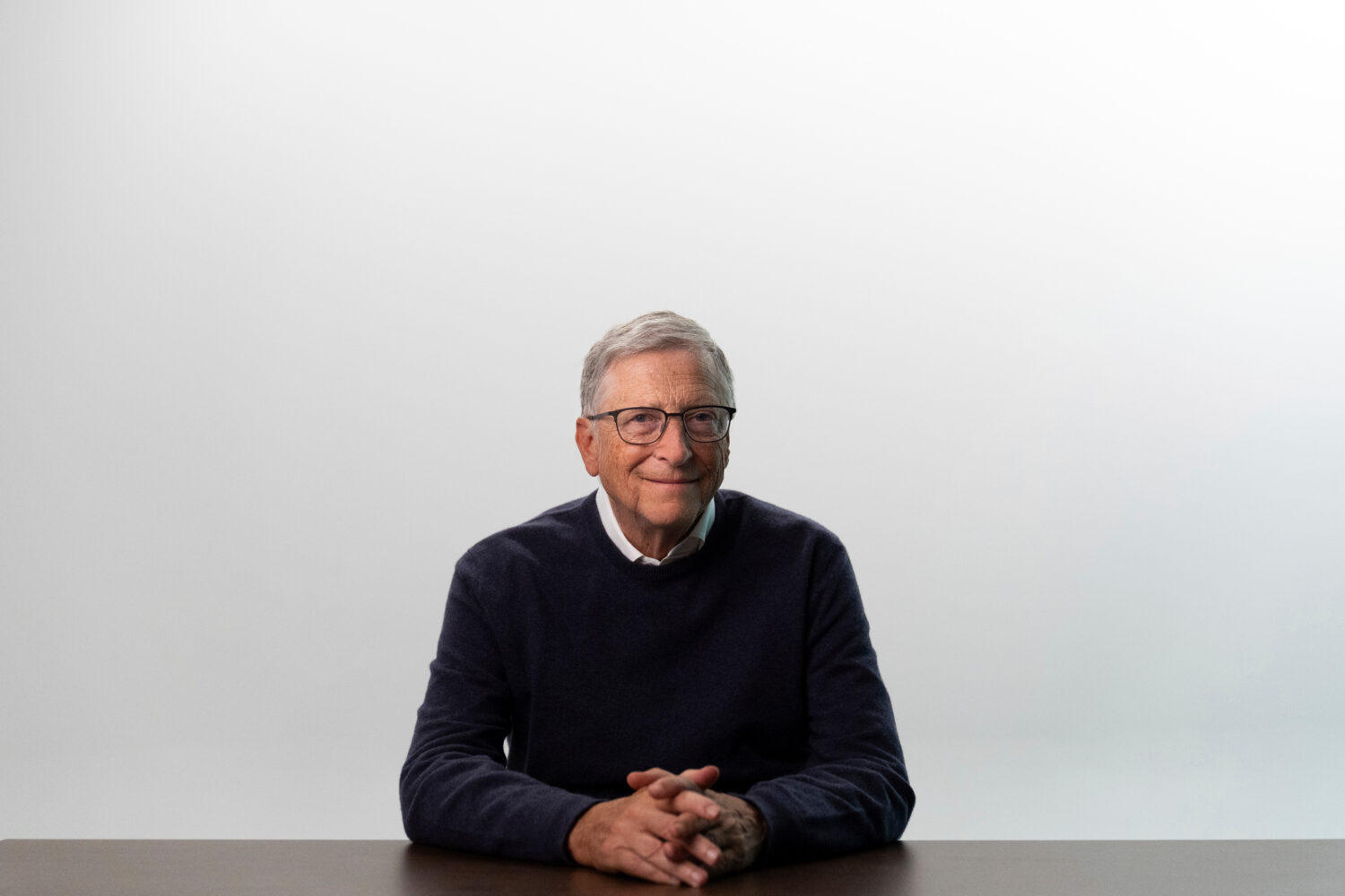 FILE - Bill Gates poses for photos after an interview with The Associated Press in Indian Wells, Ca...