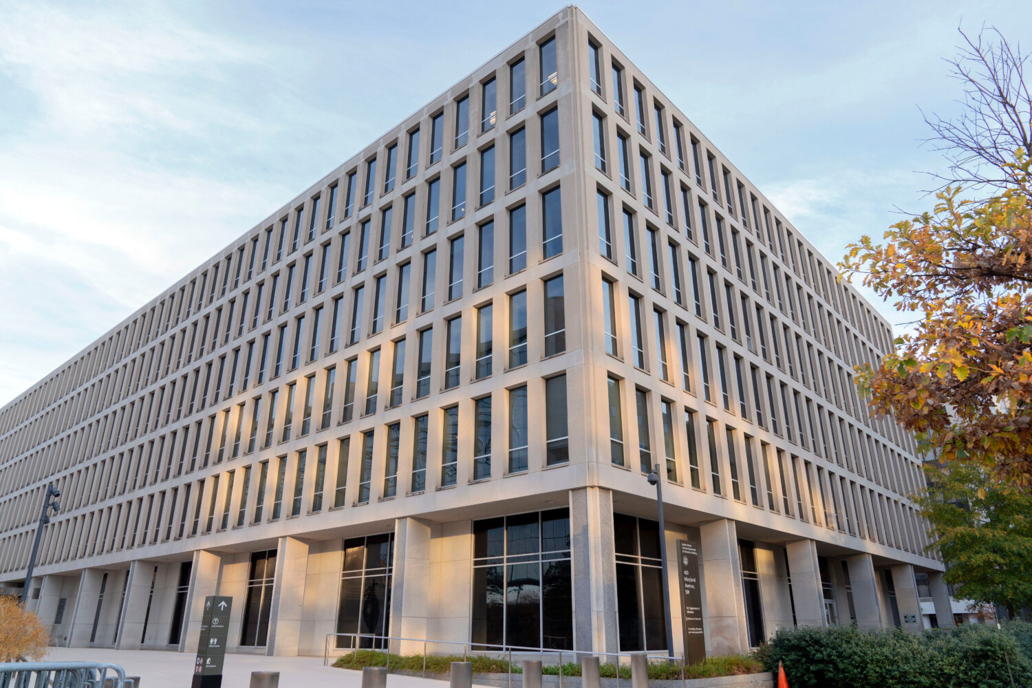 FILE - The U.S. Department of Education building is seen in Washington, on Nov. 18, 2024. (AP Photo...