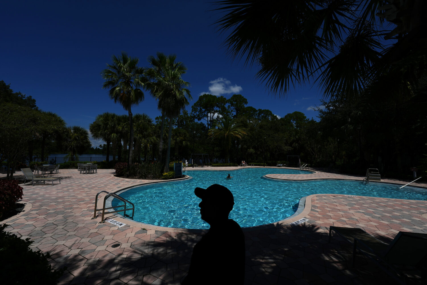 Luis, 30, who fled Venezuela after being an opposition political activist while at university, pose...