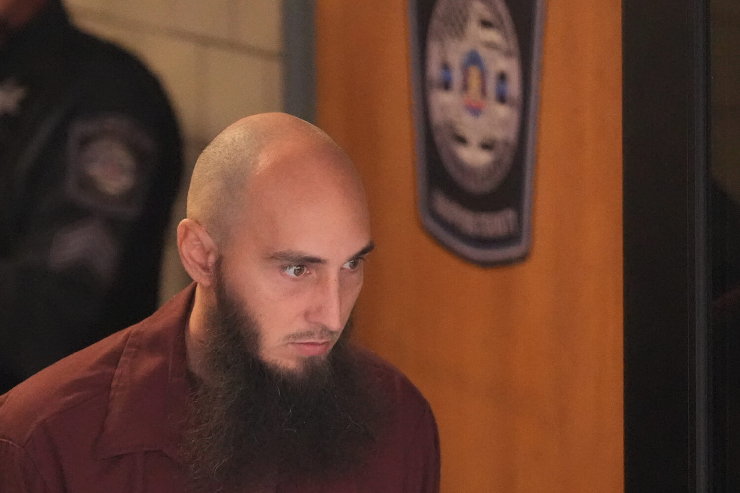 Cody Balmer, accused of setting a fire at Pennsylvania Gov. Josh Shapiro's official residence, leav...