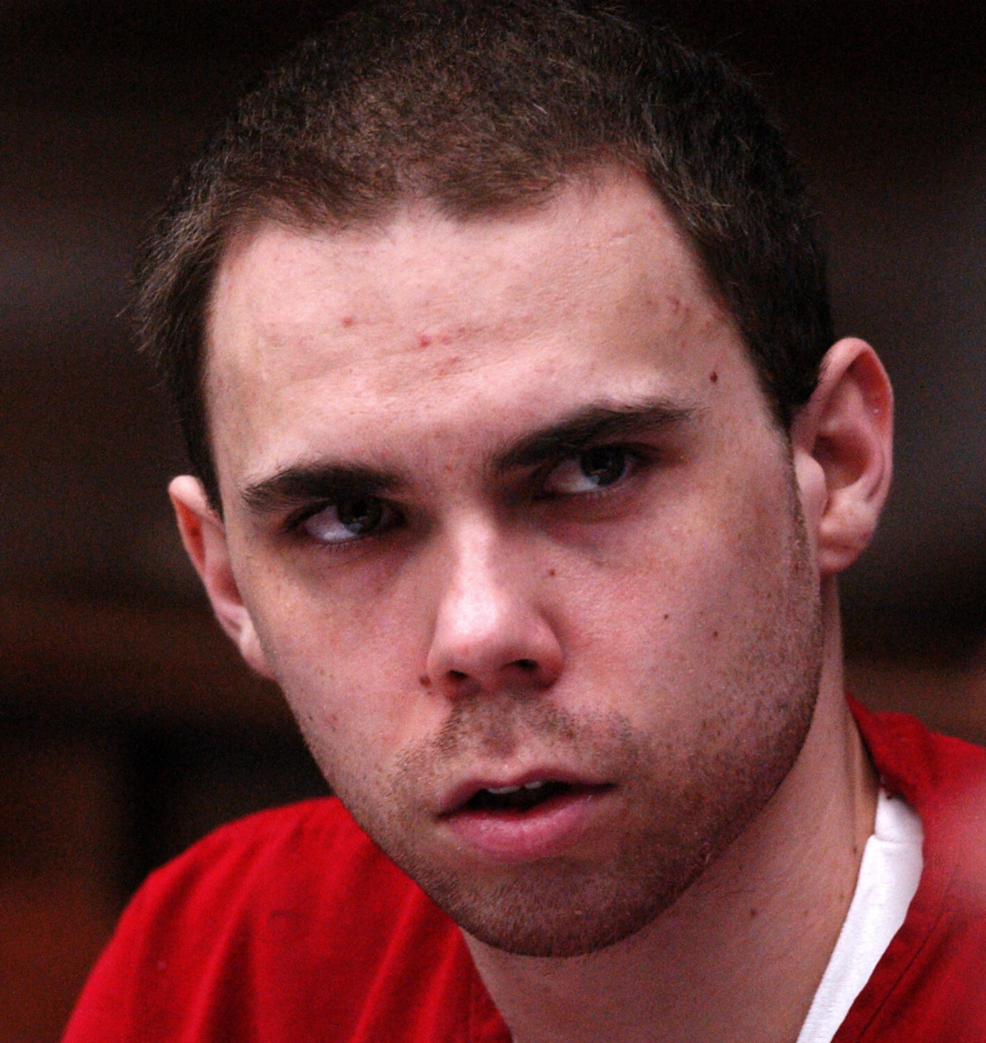 FILE - Stephen Corey Bryant listens as his defense attorney presents his closing arguement during B...