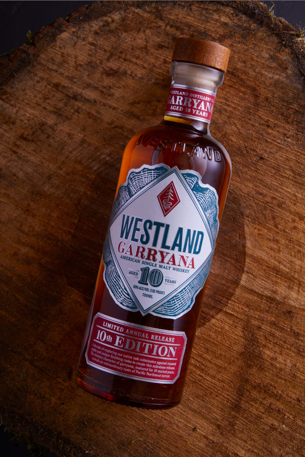 This undated photo provided by Westland Distillery shows one of the distillery's Garryana whiskeys ...