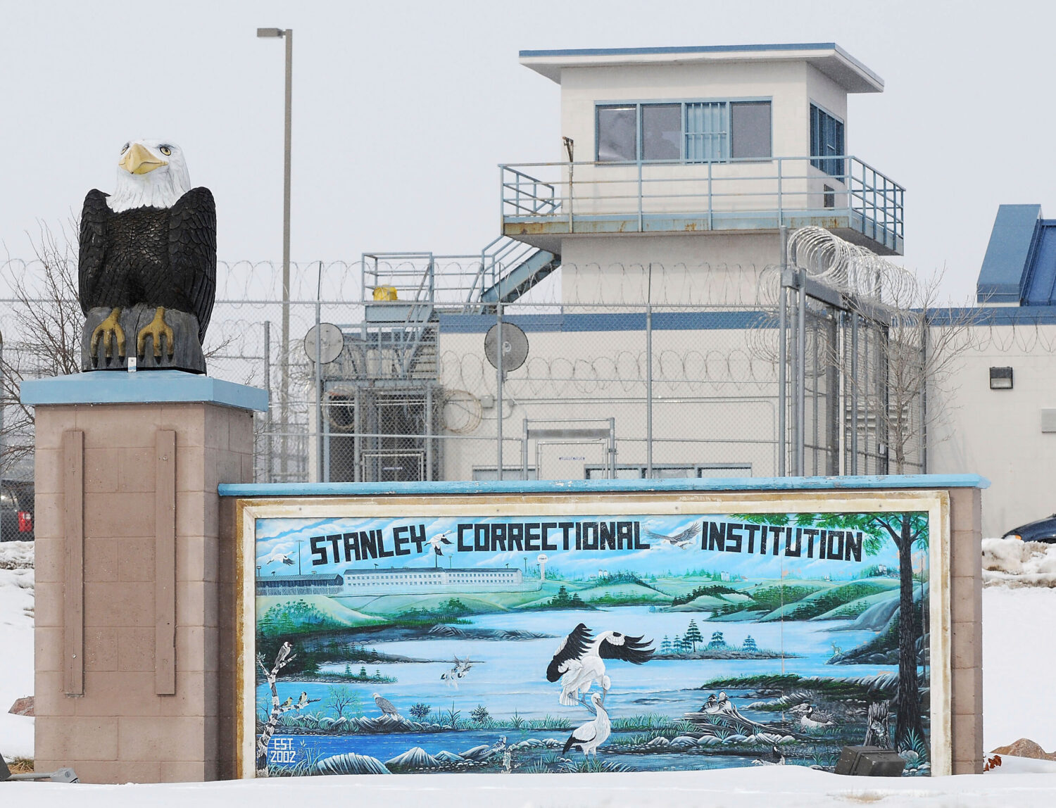 FILE - The Stanley Correctional Institution is seen, Feb. 23, 2010, in Stanley, Wis. (Dan Reiland//...