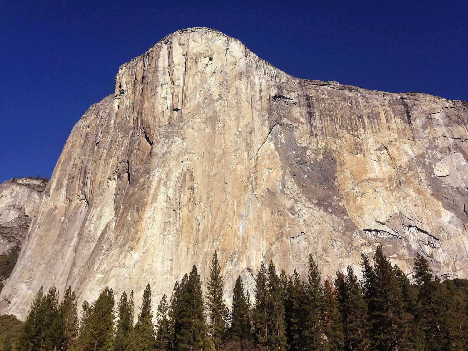 FILE - El Capitan stands in Yosemite National Park, Calif., Jan. 14, 2015. (AP Photo/Ben Margot, Fi...