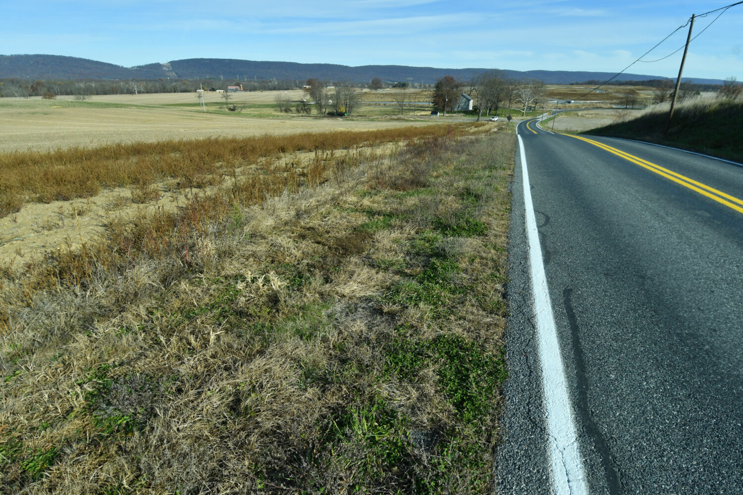 This stretch of land between the Conodoguinet Creek and Country Club Road near Carlisle, Pennsylvan...