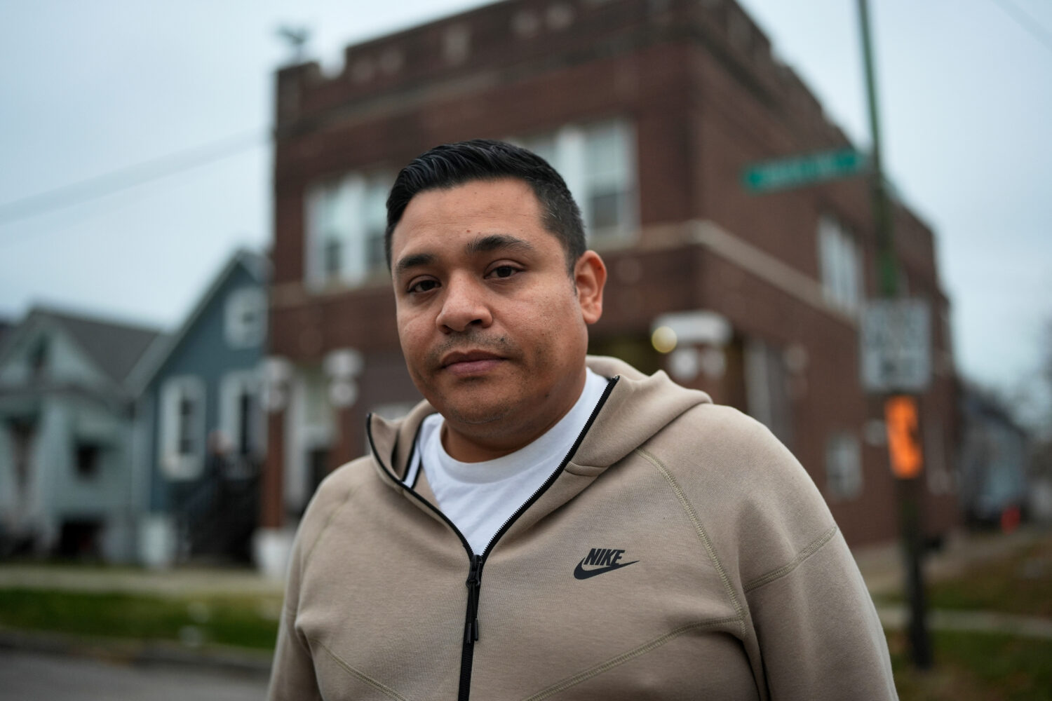 Jose Aguilar, who recorded cell phone video of federal agents chasing and tackling a Black teen in ...