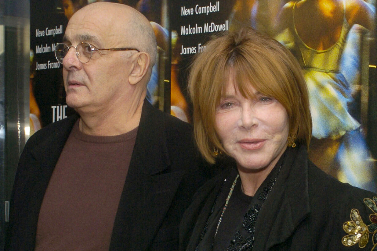 FILE - Actress Lee Grant arrives with her husband Joe Feury to a screening of "The Company" at the ...