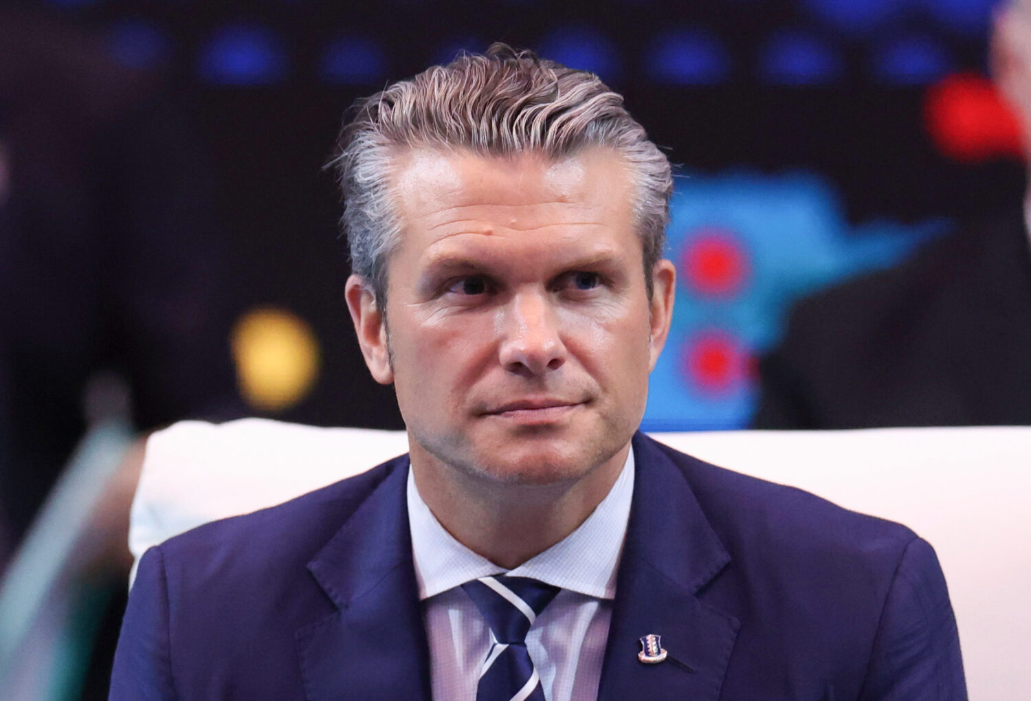 U.S. Defense Secretary Pete Hegseth attends the Association of Southeast Asian Nations (ASEAN)-Unit...
