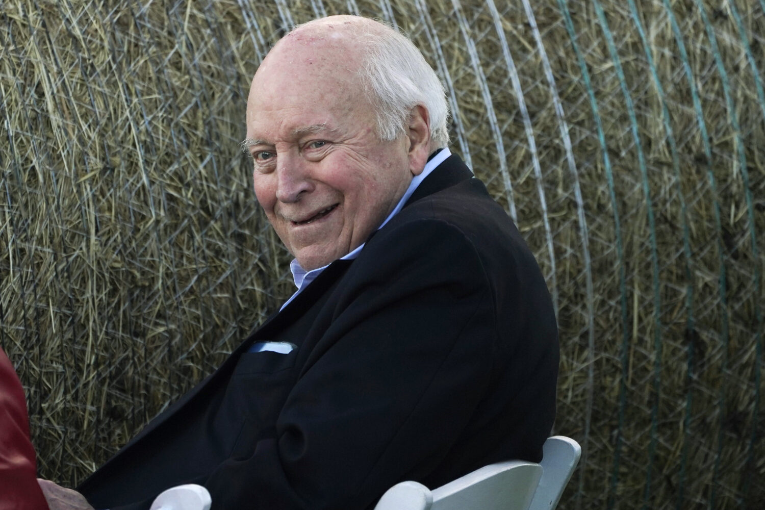 FILE - Former Vice President Dick Cheney watches he attends a primary Election Night gathering for ...