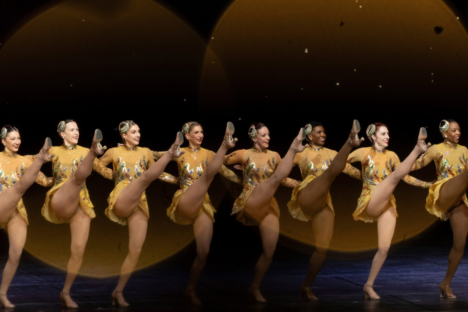 FILE - Radio City Rockettes perform during the Christmas Spectacular at Radio City Music Hall, Dec....
