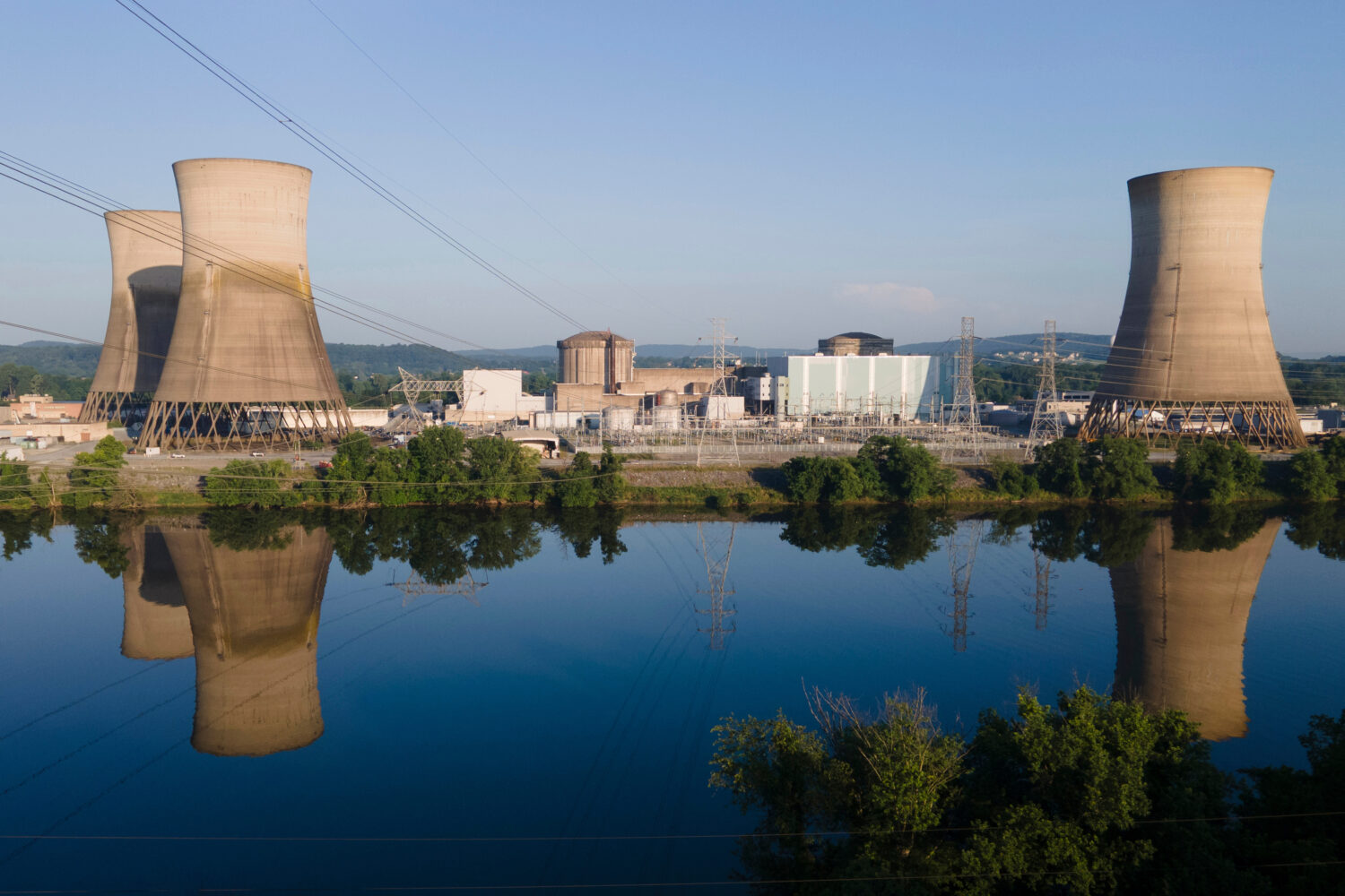 FILE - At Constellation's nuclear power plant on Three Mile Island, called the Crane Clean Energy C...