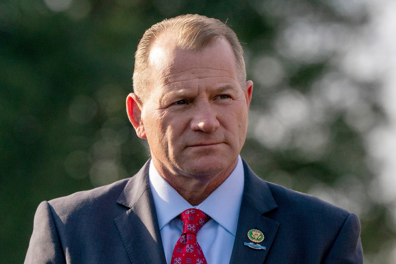 FILE - Rep. Troy Nehls, R-Texas, attends a news conference on Capitol Hill, Feb. 1, 2023, in Washin...