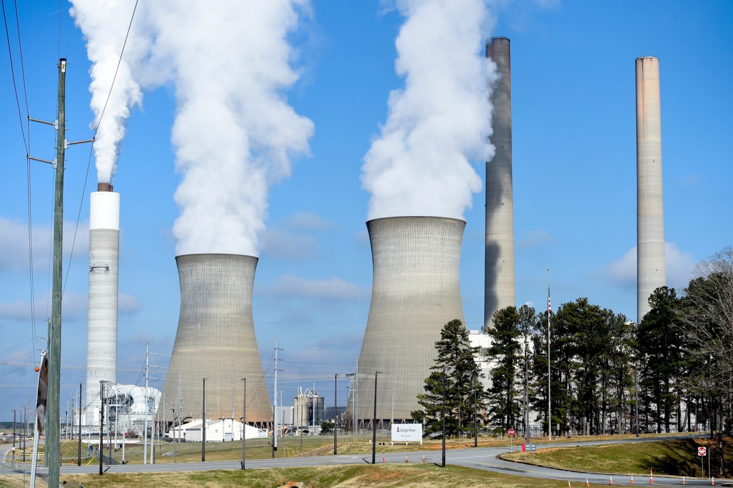 FILE - Plant Bowen, commonly known as Bowen Steam Plant, is a Coal power station, operating, Monday...