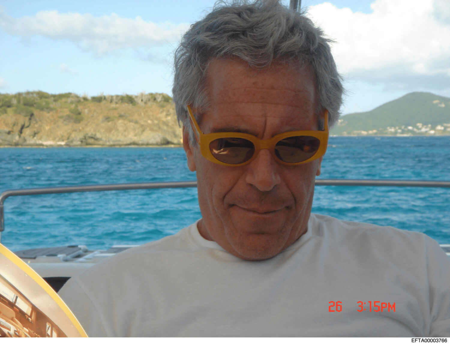 This undated photo released by the U.S. Department of Justice shows Jeffrey Epstein. (U.S. Departme...