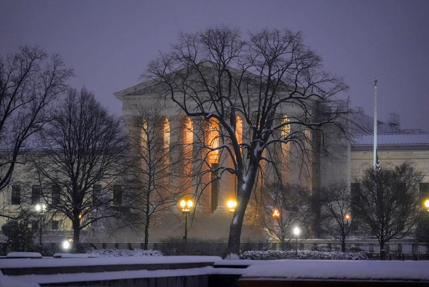 FILE - The Supreme Court is seen on Capitol Hill in Washington on Jan. 6, 2025. (AP Photo/J. Scott ...