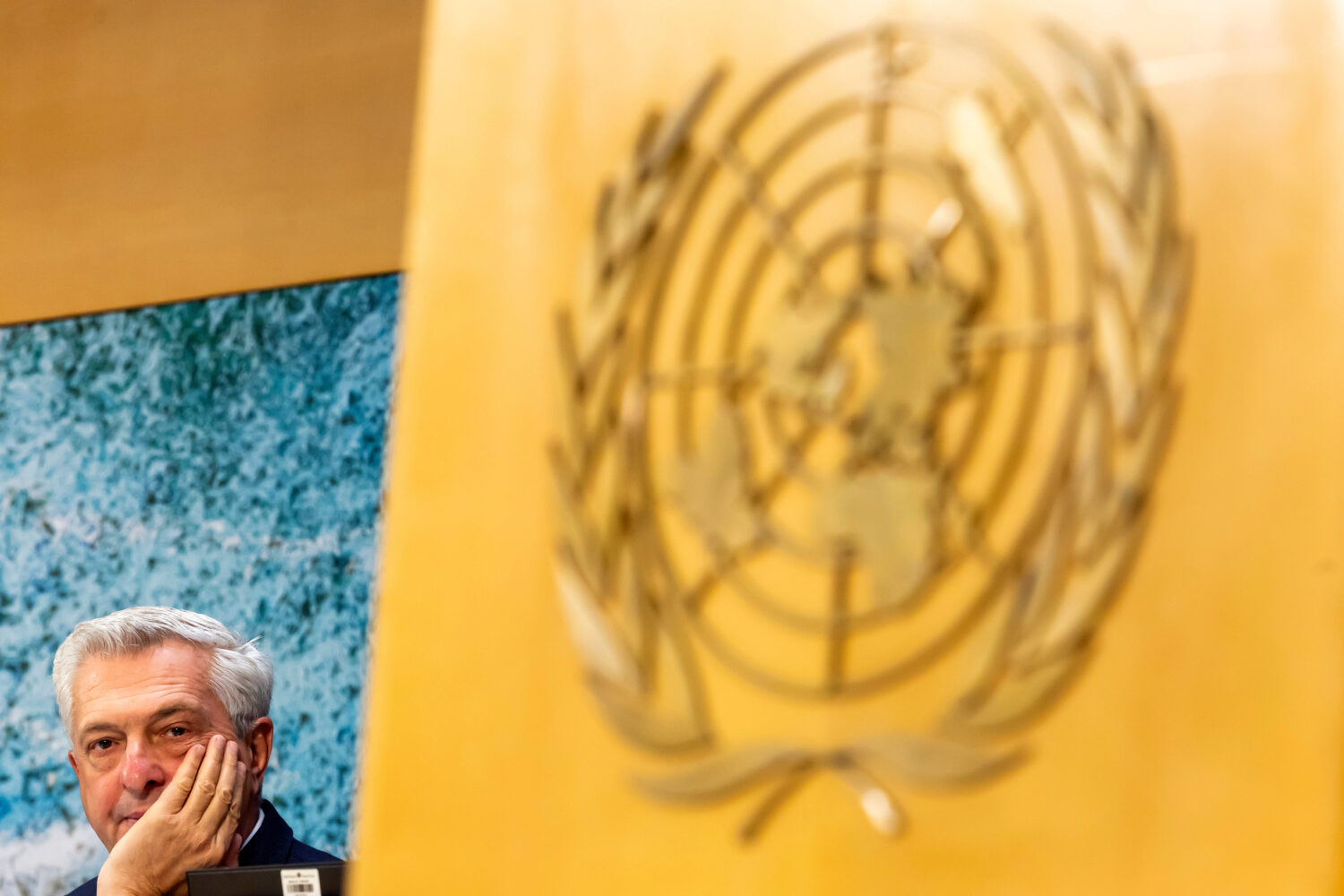 FILE - Filippo Grandi, UN High Commissioner for Refugees (UNHCR), attends UNHCR's 76th annual Execu...