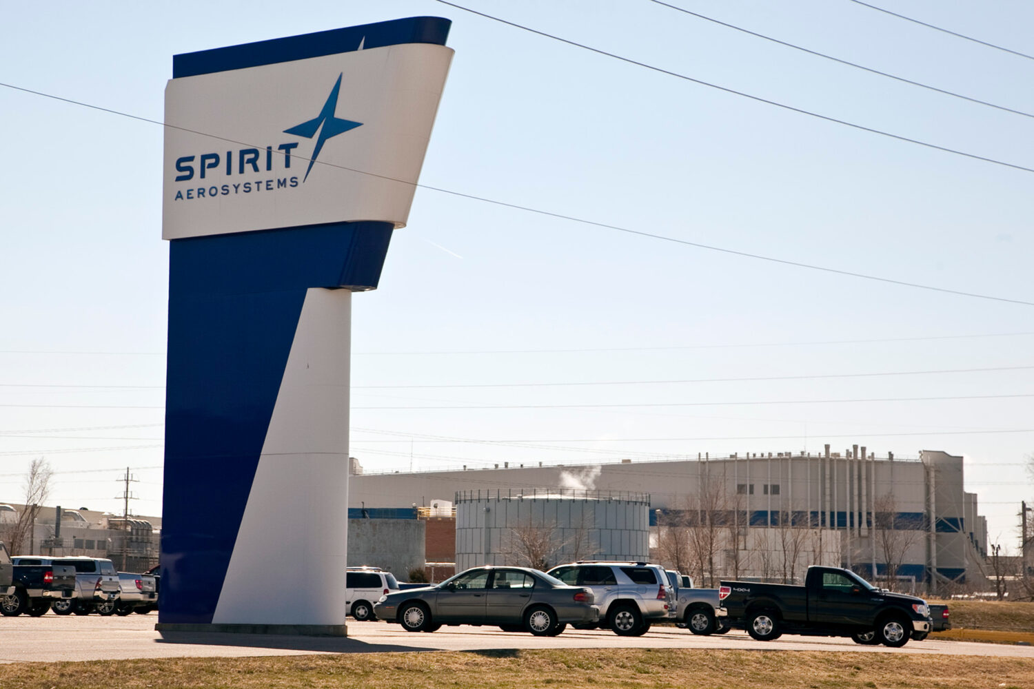 FILE - This Thursday, July 25, 2013, photo shows Spirit AeroSystems in Wichita, Ks. (Mike Hutmacher...