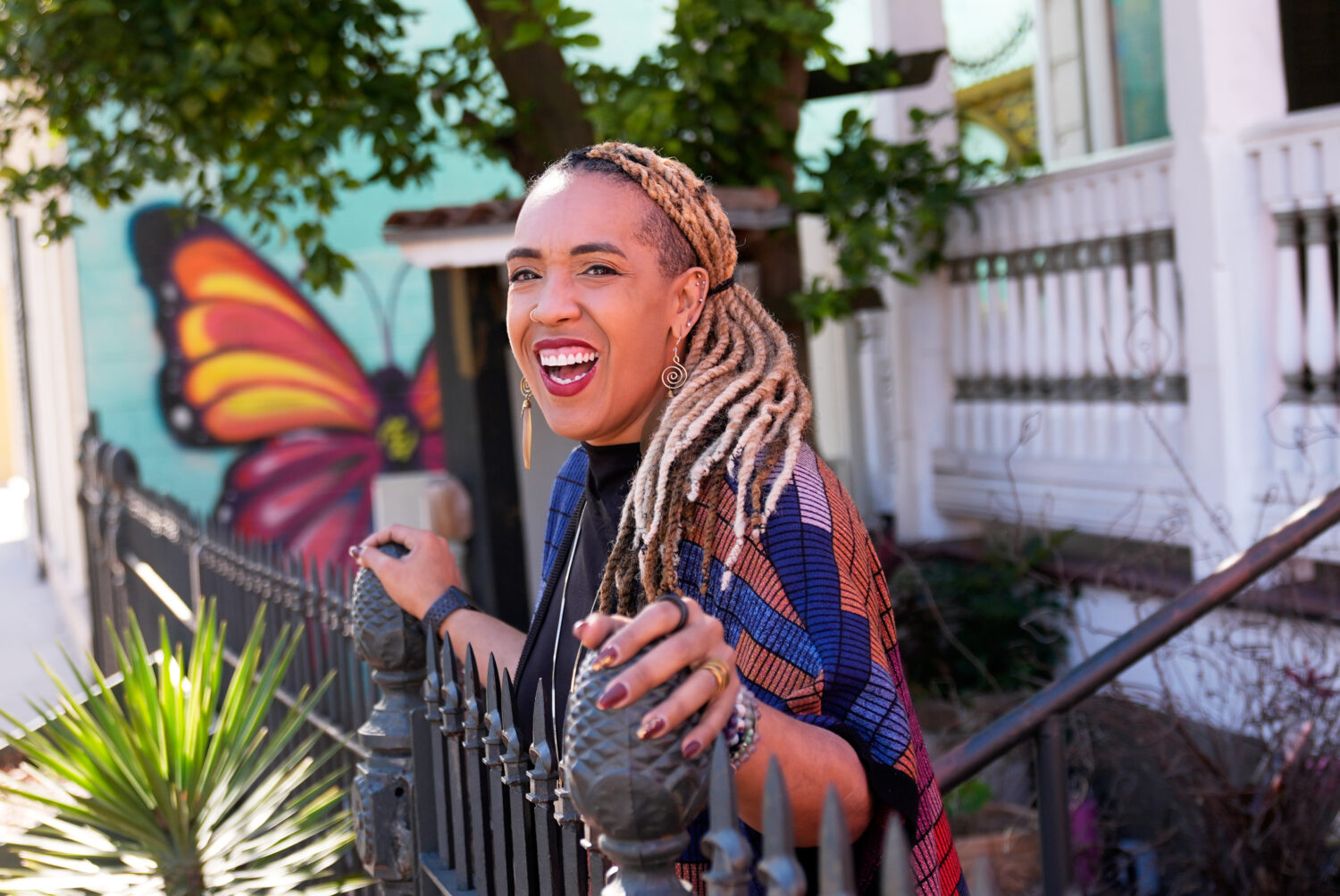 Angelique Roche, author of an upcoming Book "First Freedom: The Story of Opal Lee and Juneteenth," ...