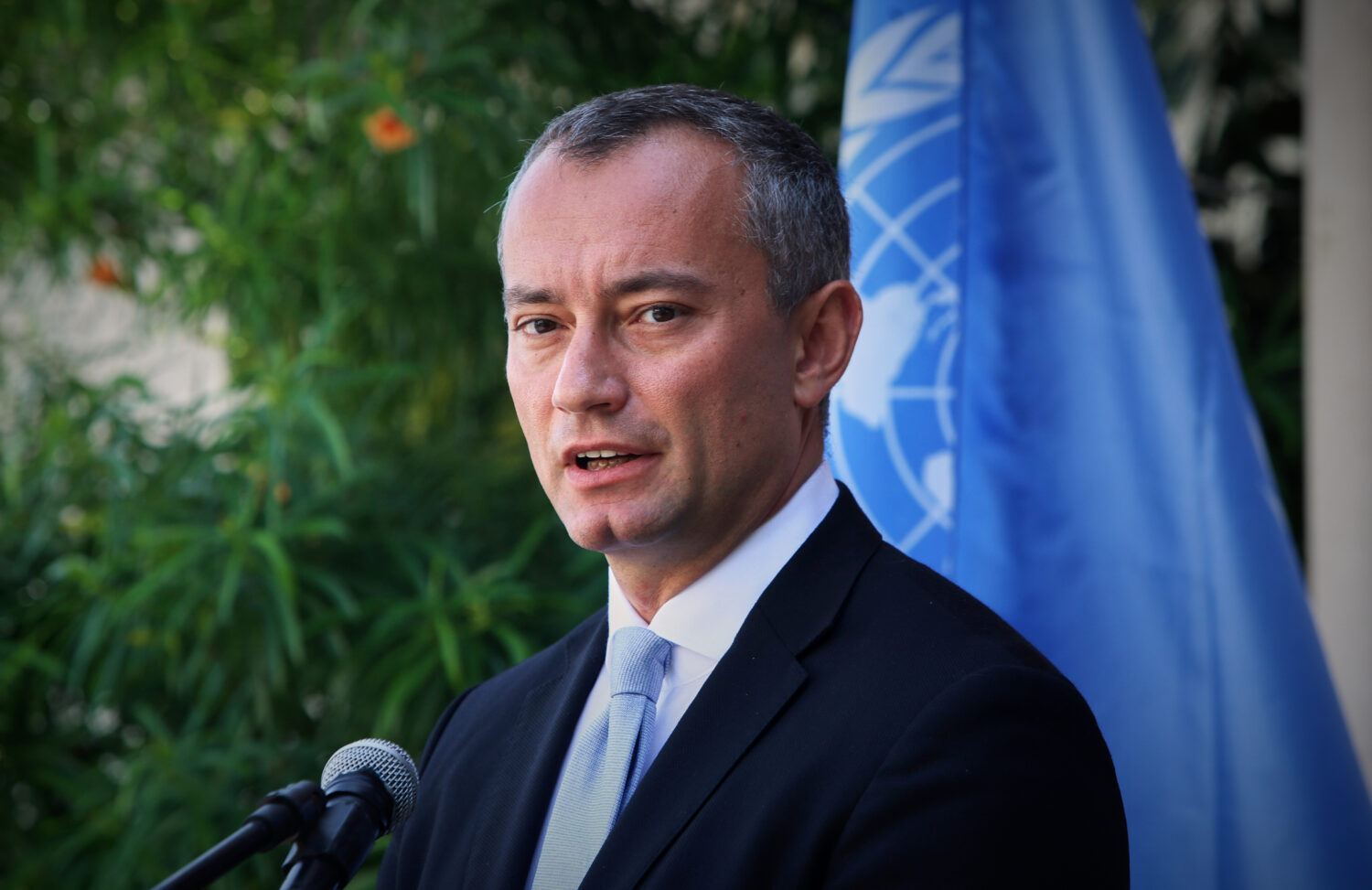 CORRECTED NAME SPELLING - FILE - United Nations Special Coordinator for the Middle East Peace Proce...