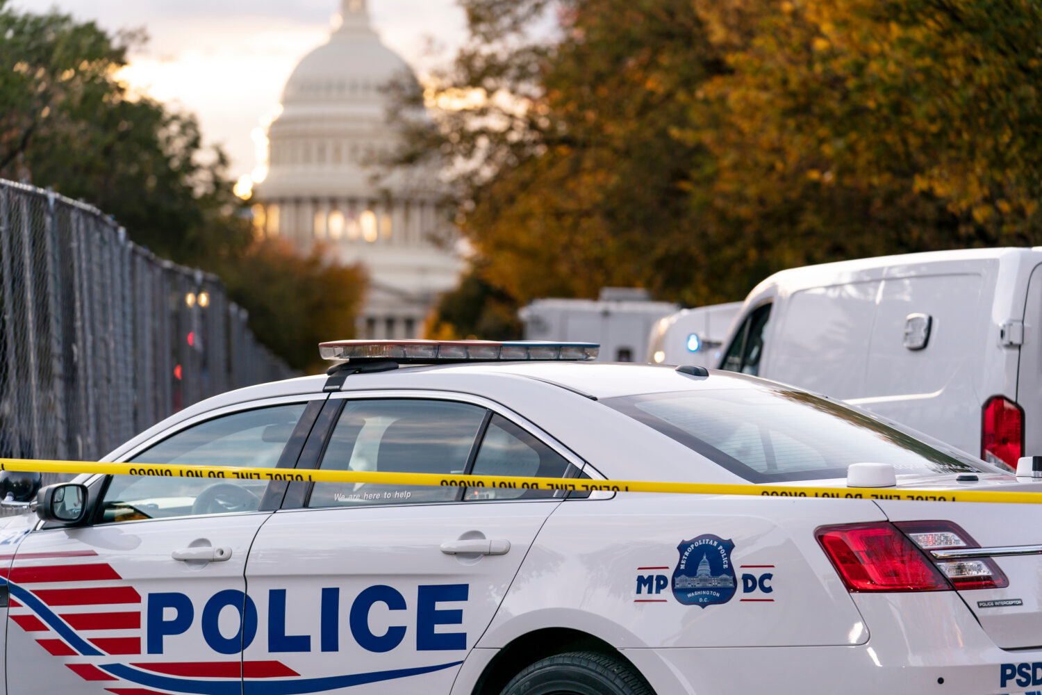 FILE - Washington Metropolitan Police investigate near the U.S. Capitol, Oct. 19, 2022, in Washingt...