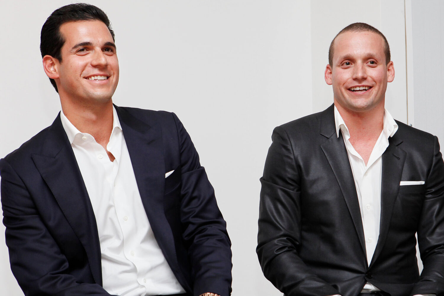 FILE - Oren and Tal Alexander speak at a panel at the Rockstars of Real Estate Event, Sept. 3, 2013...