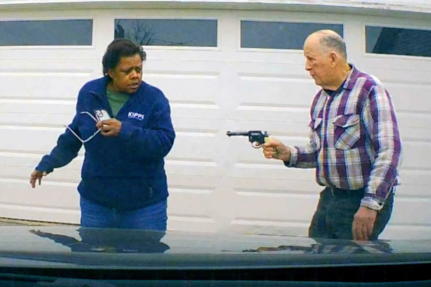 In this image taken from Uber dashcam video released by the Clark County, Ohio, Sheriff's Office, W...