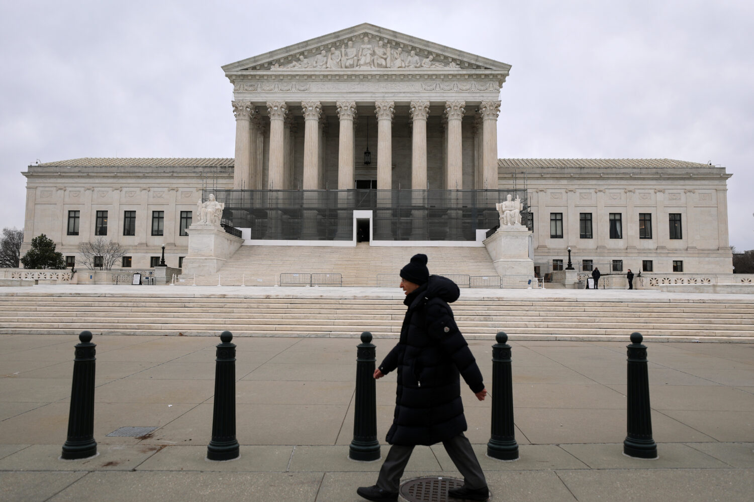 The Supreme Court is seen, Wednesday, Jan. 14, 2026, in Washington. (AP Photo/Rahmat Gul)Credit: AS...
