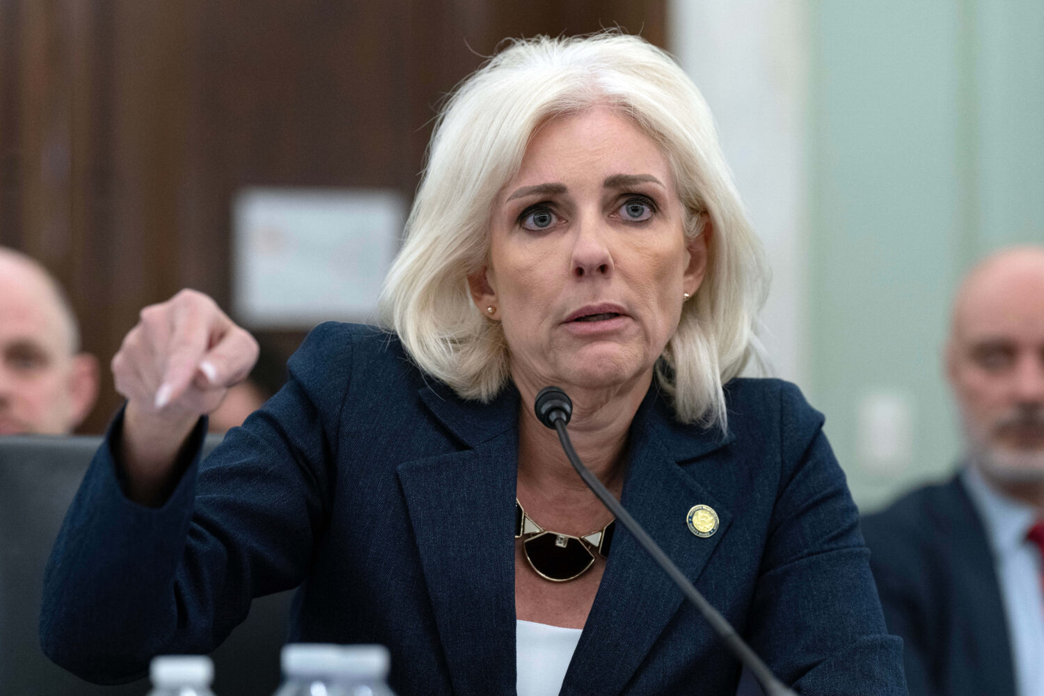 National Transportation Safety Board (NTSB) Chairwoman Jennifer Homendy testifies before the Senate...