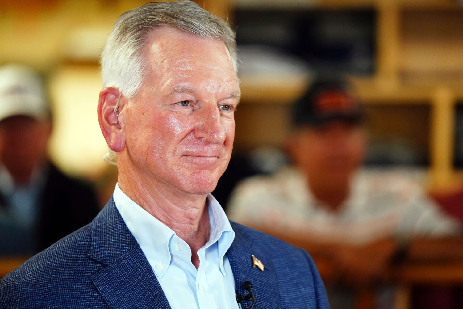FILE - U.S. Sen. Tommy Tuberville, R-Ala., speaks about plans to run for the governor of Alabama in...