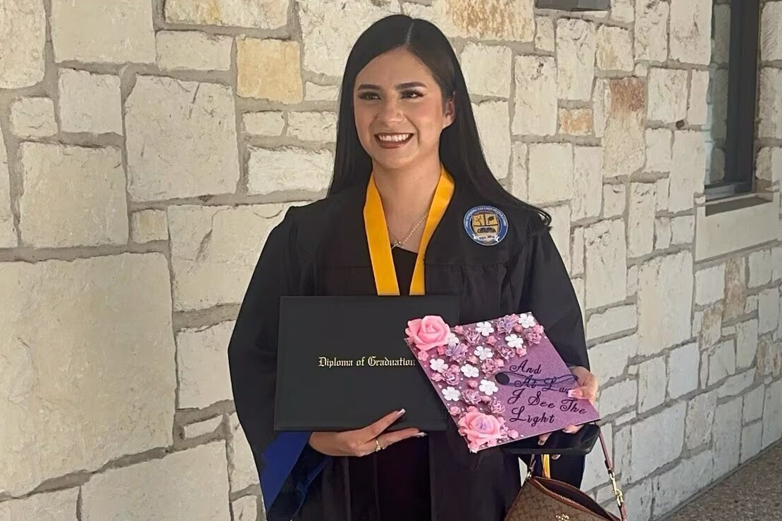 FILE - In this undated photo provided by her attorney, Todd Pomerleau, in January 2025, Any Lucia L...