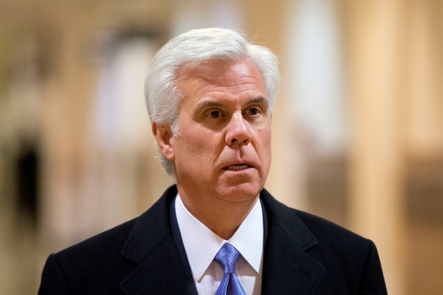FILE - Democratic power broker George Norcross is seen on Aug. 6, 2019, in Philadelphia. (AP Photo/...