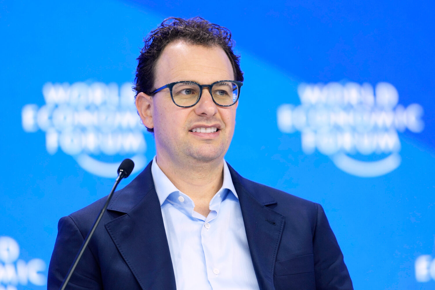 FILE - Dario Amodei, CEO and co-founder of Anthropic, attends the annual meeting of the World Econo...